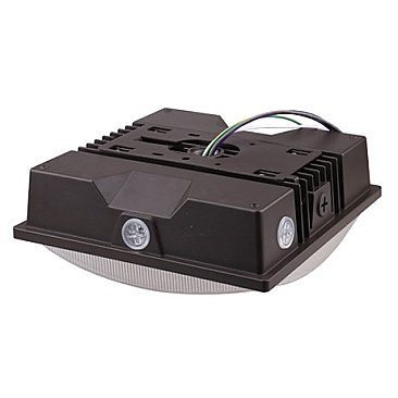 60/50/40 WATT 8700 LUMENS CANOPY LIGHT 3/4/5K 120/347V