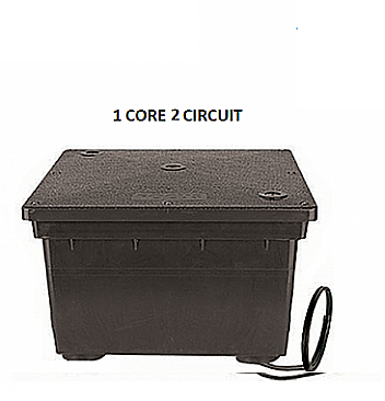 DB212300, FOCUS, INDUSTRIES, DIRECT, BURIAL, 300W, TRANSFORMER, 12V, 2-CIRCUIT