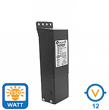 EM150S12DC, AXITE, LIGHTING, 150W, 12V, DC, DIMMABLE, MAGNETIC, LED, DRIVER