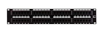 FHCD0349, CABLE, CONCEPTS, 48-PORT, CAT6, PATCH, PANEL, WITH, MOUNTING, BRACKET
