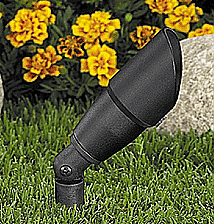 GR2216-B-NL, VISTA, PRO, SPOT, LIGHT, ANGLED, CAP, -MR16, 35W, MAX-, BLACK