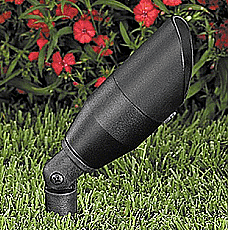 GR2250-B-NL, VISTA, PRO, SPOT, LIGHT, ANGLED, CAP, -MR16, 50W, MAX-, BLACK