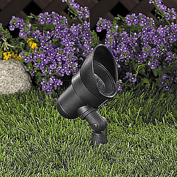 GR3116-B-NL, VISTA, PRO, MEDIUM, FLOOD, ANGLED, CAP, UPLIGHT, 12V, BLACK