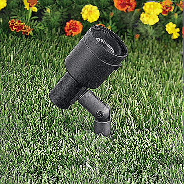 GR3217-B-NL, VISTA, PRO, MEDIUM, FLOOD, FLUSH, CAP, UPLIGHT, 12V, BLACK