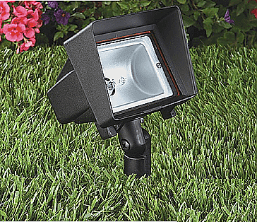 GR5103-B-NL, VISTA, PRO, MEDIUM, FLOOD, UPLIGHT, 12V, BLACK