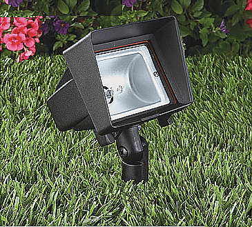 GR5104-B-NL, VISTA, PRO, MEDIUM, FLOOD, FLUSH, CAP, UPLIGHT, 12V, BLACK