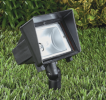 GR5203-B-NL, VISTA, PRO, MEDIUM, FLOOD, UPLIGHT, 12V, BLACK