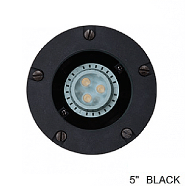 IGT049-CB, SOLLOS, INGROUND, FIXTURE, WITH, TRIM, RING, BLACK