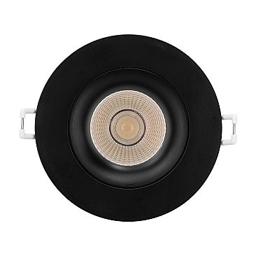 LED-35AD-12W-BK-EY, VOTATEC, 3.5", LED, GIMBAL, DOWNLIGHT, 3/4/5K, BLACK