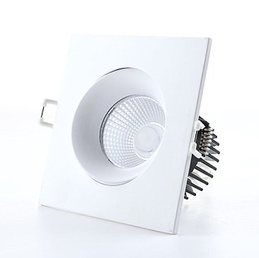 3.5" SQUARE LED GIMBAL DOWNLIGHT 3/4/5K WHITE