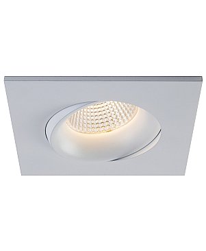 LED-35AD-12W-WH-SQ, VOTATEC, 35", SQUARE, LED, GIMBAL, DOWNLIGHT
