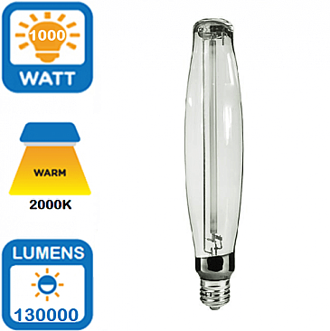 LU1000/ET25/ECO, PLUSRITE, 1000W, HPS, LAMP, 2050