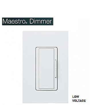 MAELV600WH, LUTRON, MAESTRO, 600W, ELECTRONIC, LOW, VOLTAGE, DIMMER, WHITE