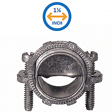 NMC125, HUBBEL, 1-1/4", TWO, SCREW, CONNECTOR