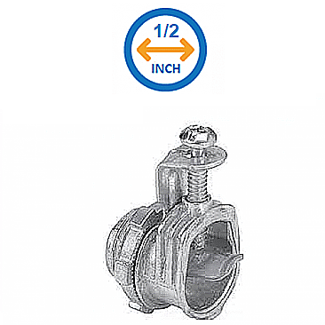 NMS050, HUBBEL, 1/2, "CH, BX, FLEX, CONNECTOR