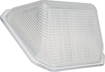 LENS-TWP-SMALL, NATURALED, GLASS, LENS, FOR, 28W, TWP, WALLPACKS, P10002