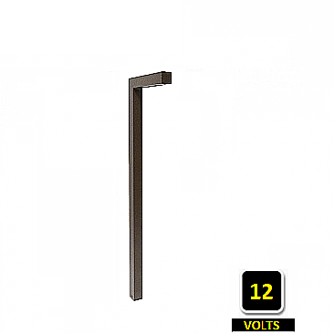 PL17S1NLBPBLT, FOCUS, INDUSTRIES, INC, L, SHAPED, PATH, LIGHT, -, BLACK