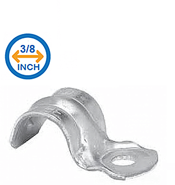 S1F038, HUBBELL, TRADE, SELECT, 3/8, 1, HOLE, BX, STRAP