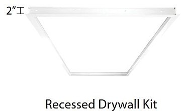 PL24-AC-RC-V2, ARANI, 2X4, RECESSED, MOUNTING, PLASTER, FRAME