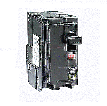 QO2110, SQUARE, D, 2, POLE, 110, AMP, PUSH, ON, BREAKER