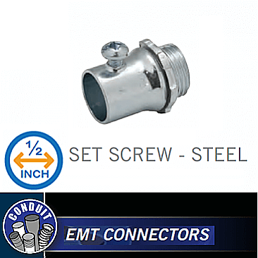 SCS050, HUBBEL, 1/2", STAINLESS, STEEL, CONNECTOR