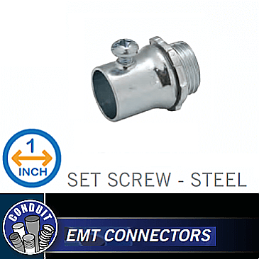 SCS100, HUBBEL, 1", STAINLESS, STEEL, CONNECTOR