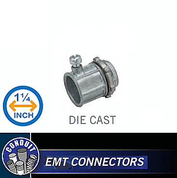 SCZ125, HUBBEL, 1-1/4", DIE, CAST, CONNECTOR