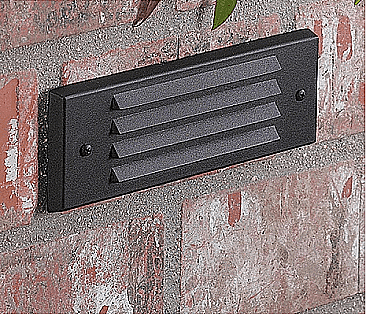 SL4246-B-NL, VISTA, PRO, 12V, RECTANGULAR, STEP, LIGHT, BLACK