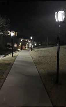 20W SOLAR POST-TOP LIGHT 4K OFF-GRID