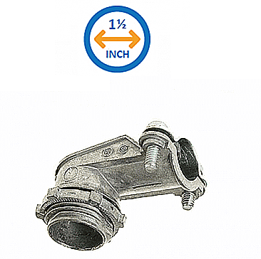 SQ90150, HUBBEL, 1-1/2, 90, DEGREE, FLEX, CONNECTOR