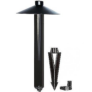 SV-0-BLK, AXITE, LIGHTING, SAVILLE, LARGE, TOP, PATH, LIGHT, 12V, BI-PIN, G4, BK