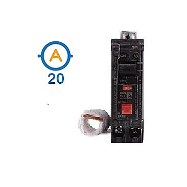 1 POLE 20 AMP BOLT ON GROUND FAULT CIRCUIT BREAKER