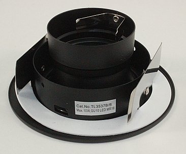 3-1/2" BLACK PIN HOLE TRIM 2" OPENING