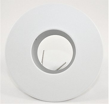 TL3537HZ, AXITE, 3-1/2", WHITE, PIN, HOLE, 2", OPENING, HAZE, REFLECTOR