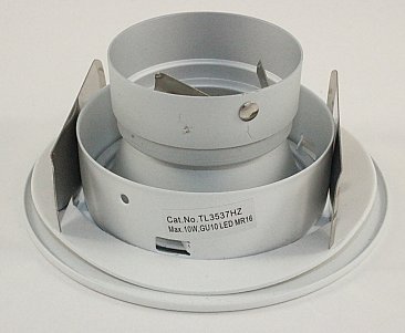 3-1/2" WHITE PIN HOLE 2" OPENING HAZE REFLECTOR