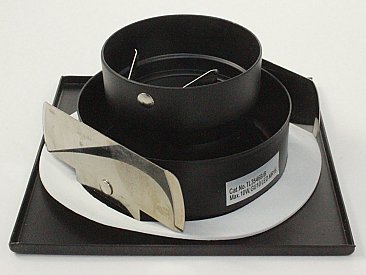 3-1/2IN SQUARE BLACK REFLECTOR TRIM