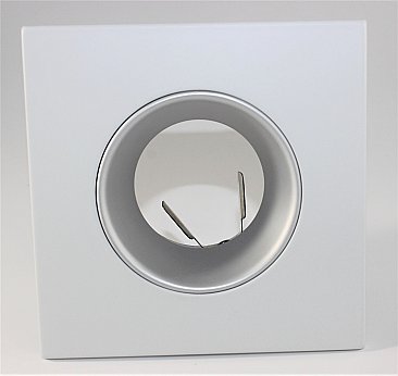 TL3546HZ/W, AXITE, LIGHTING, 3-1/2", SQUARE, HAZE, REFLECTOR/WHITE, TRIM