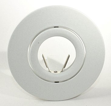 3-1/2" WHITE OPEN GIMBAL TRIM
