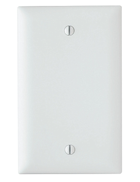 TP13W, PASS, AND, SEYMOUR, WALL, PLATE, 1 GANG, BLANK, NYLON, WHITE