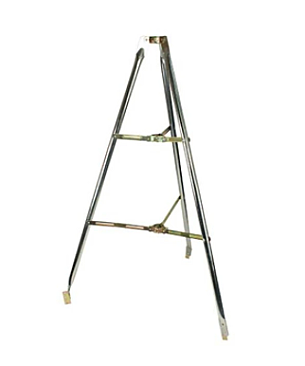 TRCD0100, TRIPOD, 10, FT, HEAVY, DUTY, GALVANIZED, POLE, NOT, INCLUDED