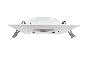 4" SQUARE GIMBAL 3/4/5K WHITE - SLIM VERSION