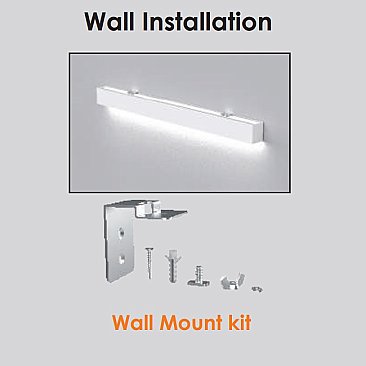 WALL MOUNT KIT FOR VOTATEC ARCHITECTURAL LINEAR FIXTURE