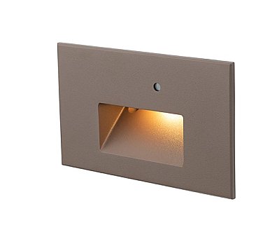 WL-LED102-30-BZ, WAC, LIGHTING, , STEP, LIGHT, HORZ, W/PC, 120V, 3K-BRONZE