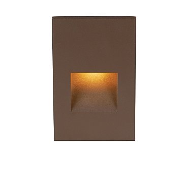 WL-LED200-C-BZ, WAC, LIGHTING, , STEP, LIGHT, VERTICAL, SCOOP, 120V, 3K, -BRONZE