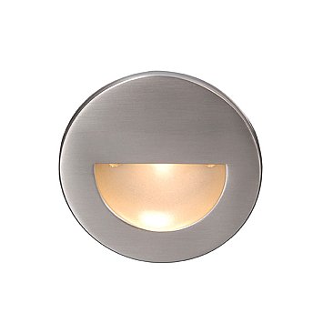 WL-LED300-C-BN, WAC, LIGHTING, , STEP, LIGHT, CIRCULAR, , 120V, 3K, -BR, NICKEL
