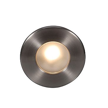 WL-LED310-C-BN, WAC, LIGHTING, , STEP, LIGHT, CIRCULAR, 120V, 3K, -BR, NICKEL