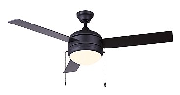 CF48CA33BK, CANARM, CALIBRE, III, 48", CEILING, FAN, BLACK