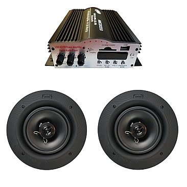 AMCD0200/SPCD0060, 4CHNL, BLUETOOTH, AMP, 4X30W, +, SPEAKERS