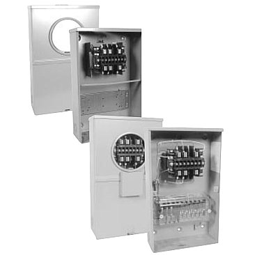 CTS130PW-BC, HYDEL, 13, JAW, 400AMP, METER, BASE, 3PH, W/, TEST, SWITCH, COMP