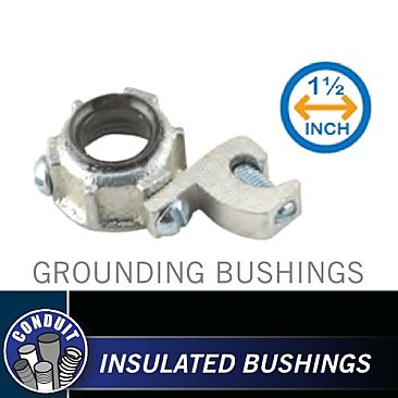 GB112, HUBBEL, GROUND, BUSHING, 1-1/2"